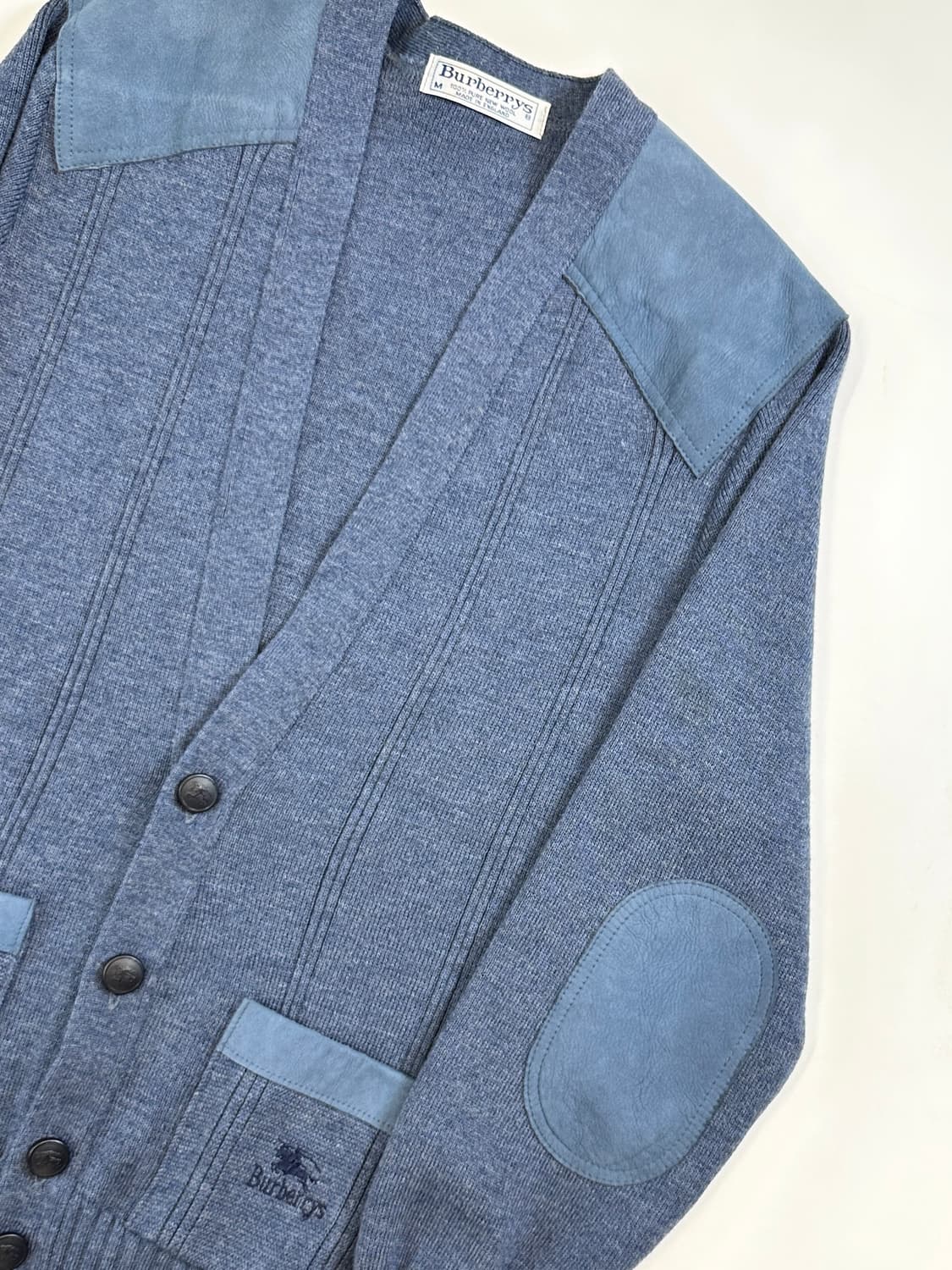 Burberrys' 80-90's Wool Knit Cardigan 상품이미지2