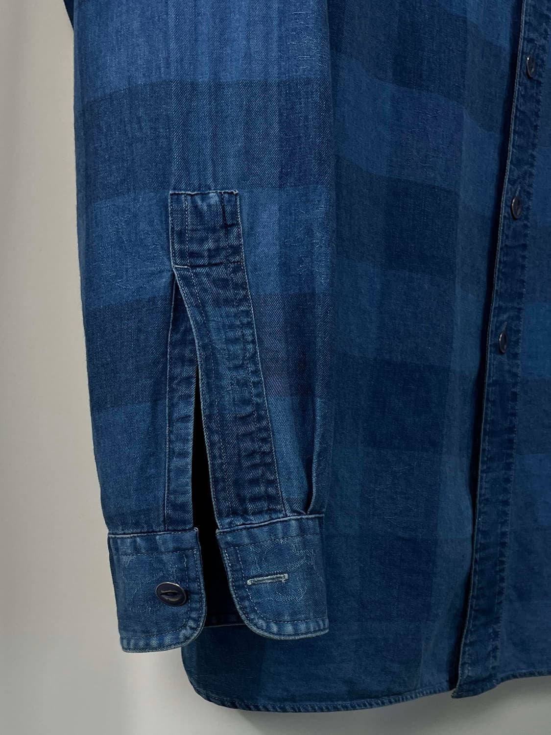 폴로 랄프로렌 Naval 해군 인디고 앵커 플레이드 워크셔츠 상품이미지7