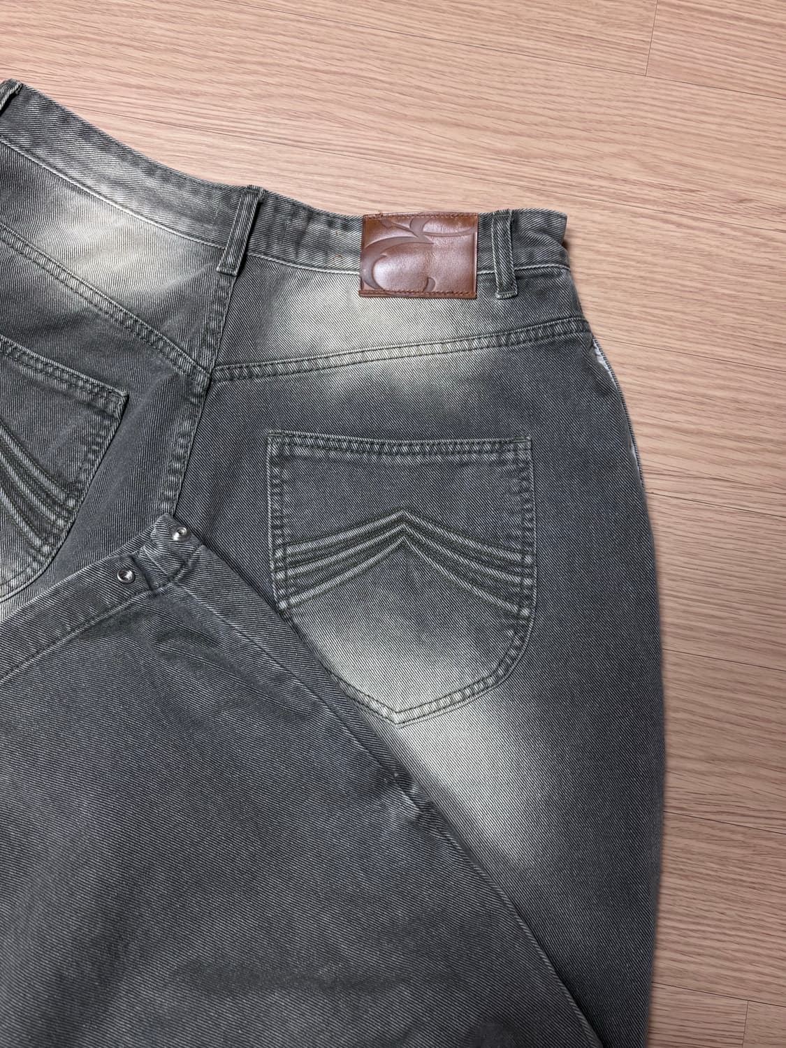 Etce 배기진 카키 M 상품이미지1