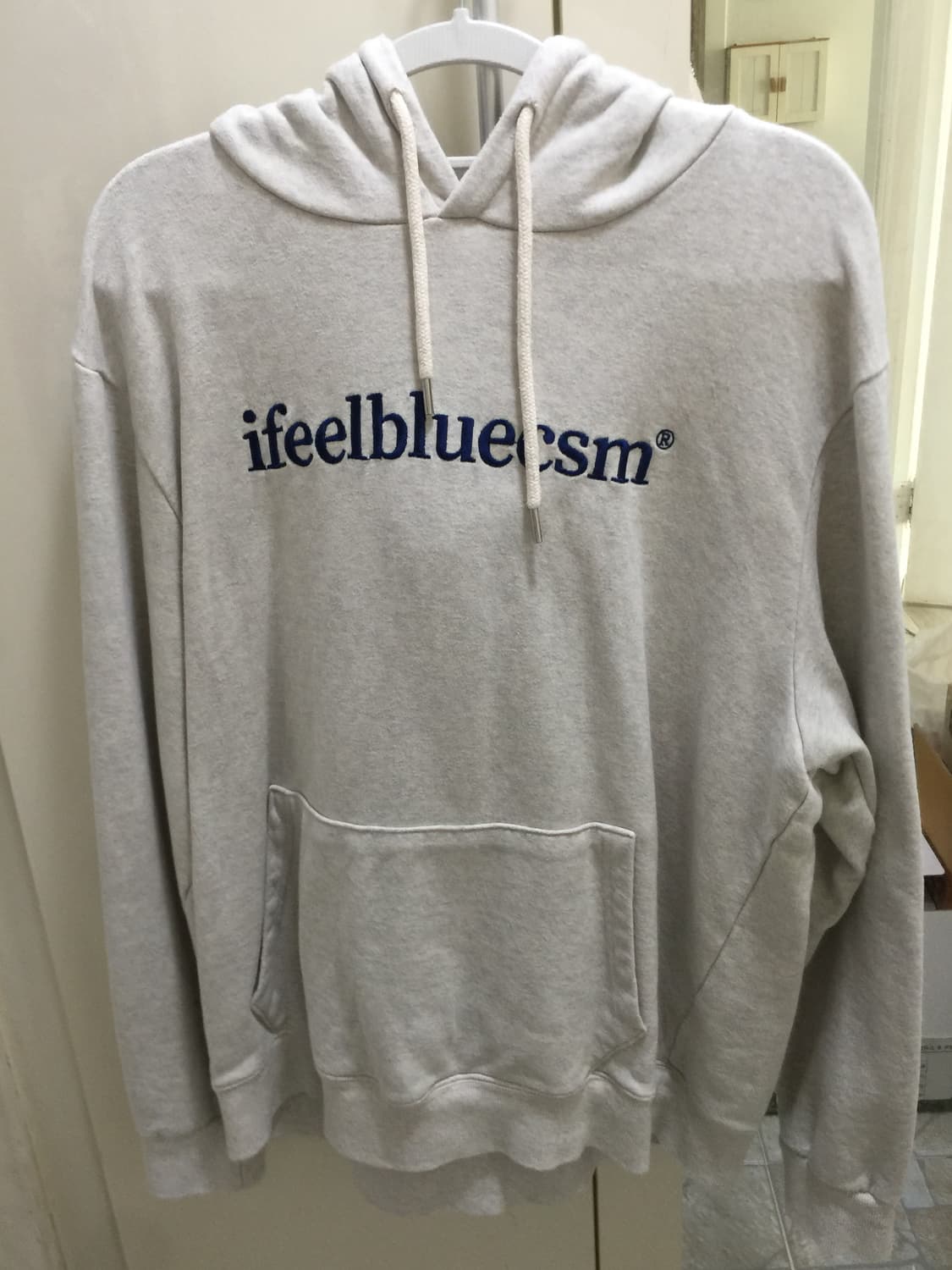 아이필블루씨에스엠 후디 오트밀 M 상품이미지1