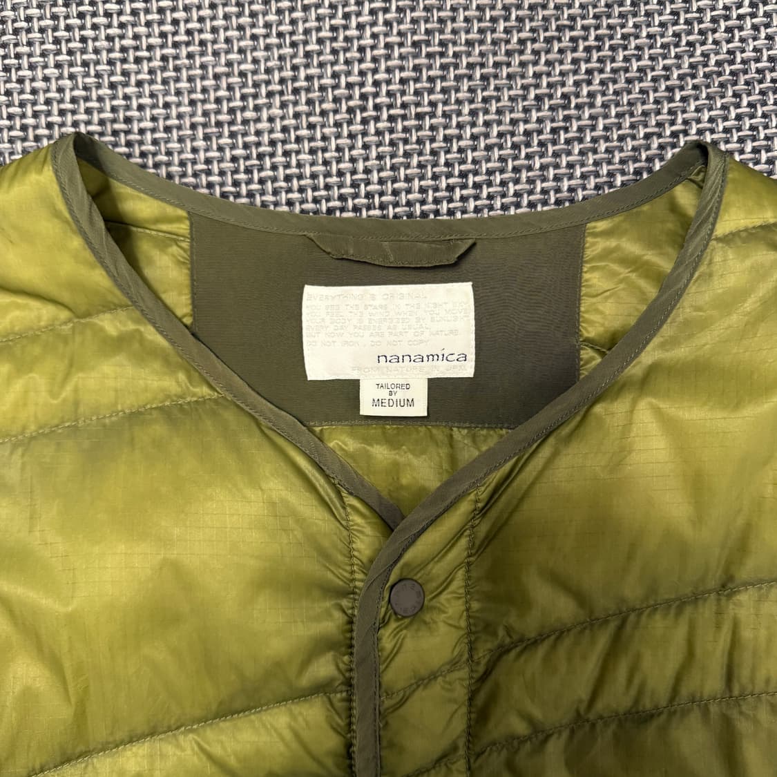 Nanamica 경량패딩 (M)  상품이미지3