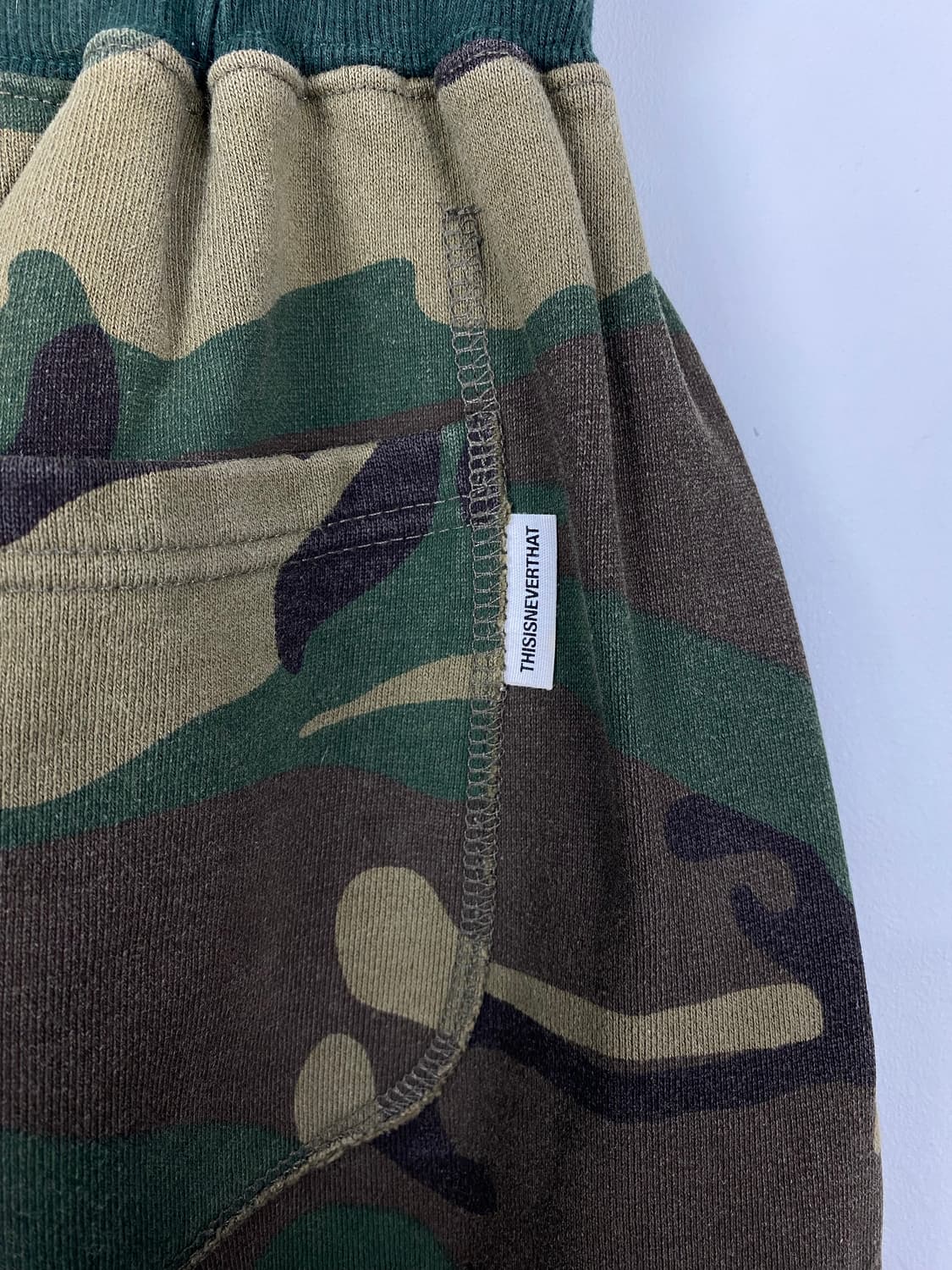 디스이즈네버댓 카모 스웻팬츠 L <604> 상품이미지4