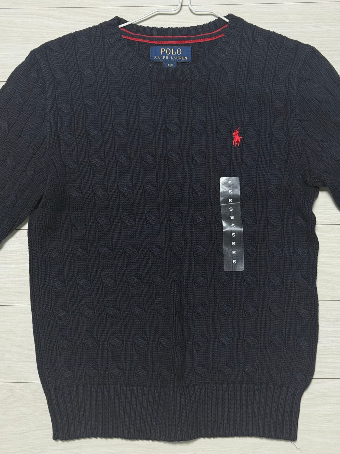 폴로 보이즈 니트 네이비s 새상품 상품이미지1