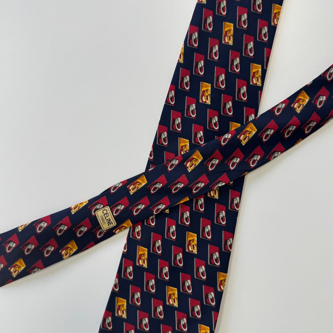 셀린느(celine) 영문모노그램 명품 정품 넥타이 상품이미지4