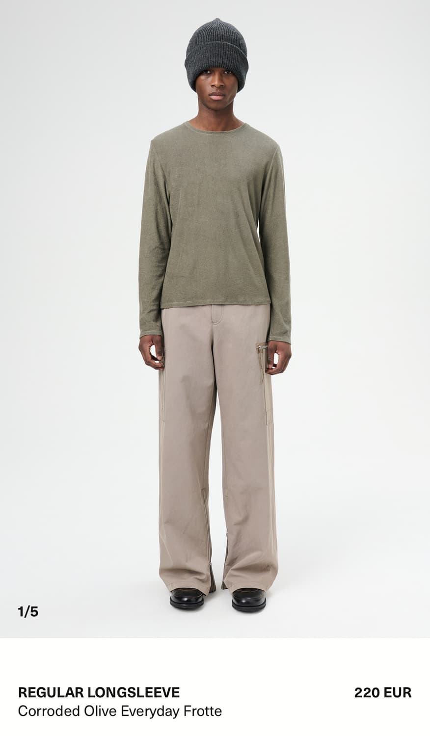 아워레가시 올리브 롱슬리브 상품이미지1