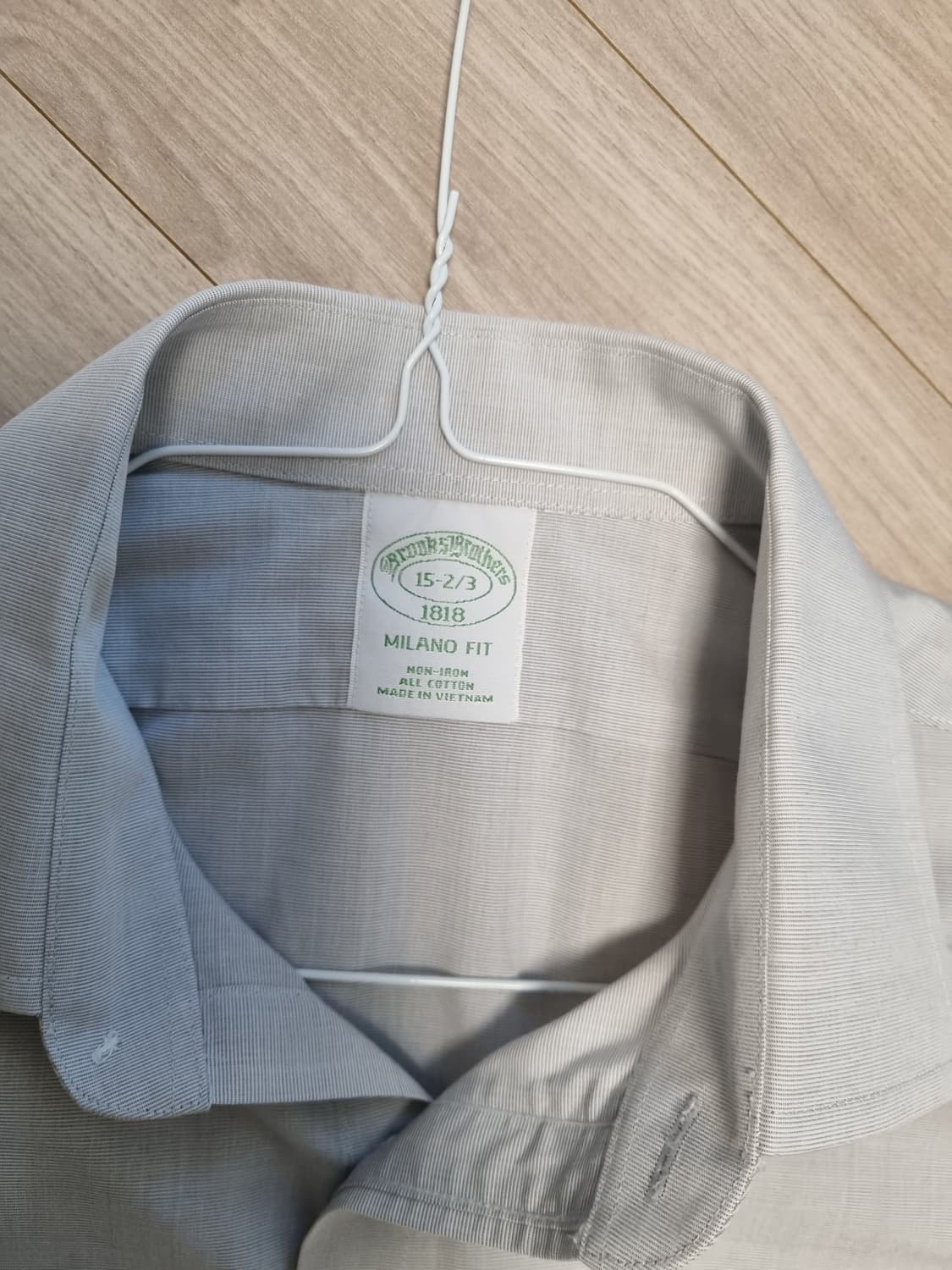 브룩스 브라더스 밀라노핏 셔츠 15-2/3 상품이미지1