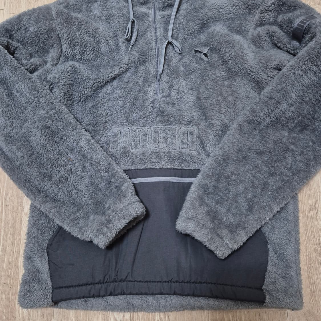 푸마 뽀글이 후드 후리스 플리스 반집업자켓 M(95) 상품이미지3