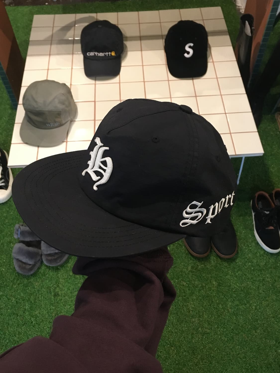 헤리티지플로스 나일론 BB캡 상품이미지1