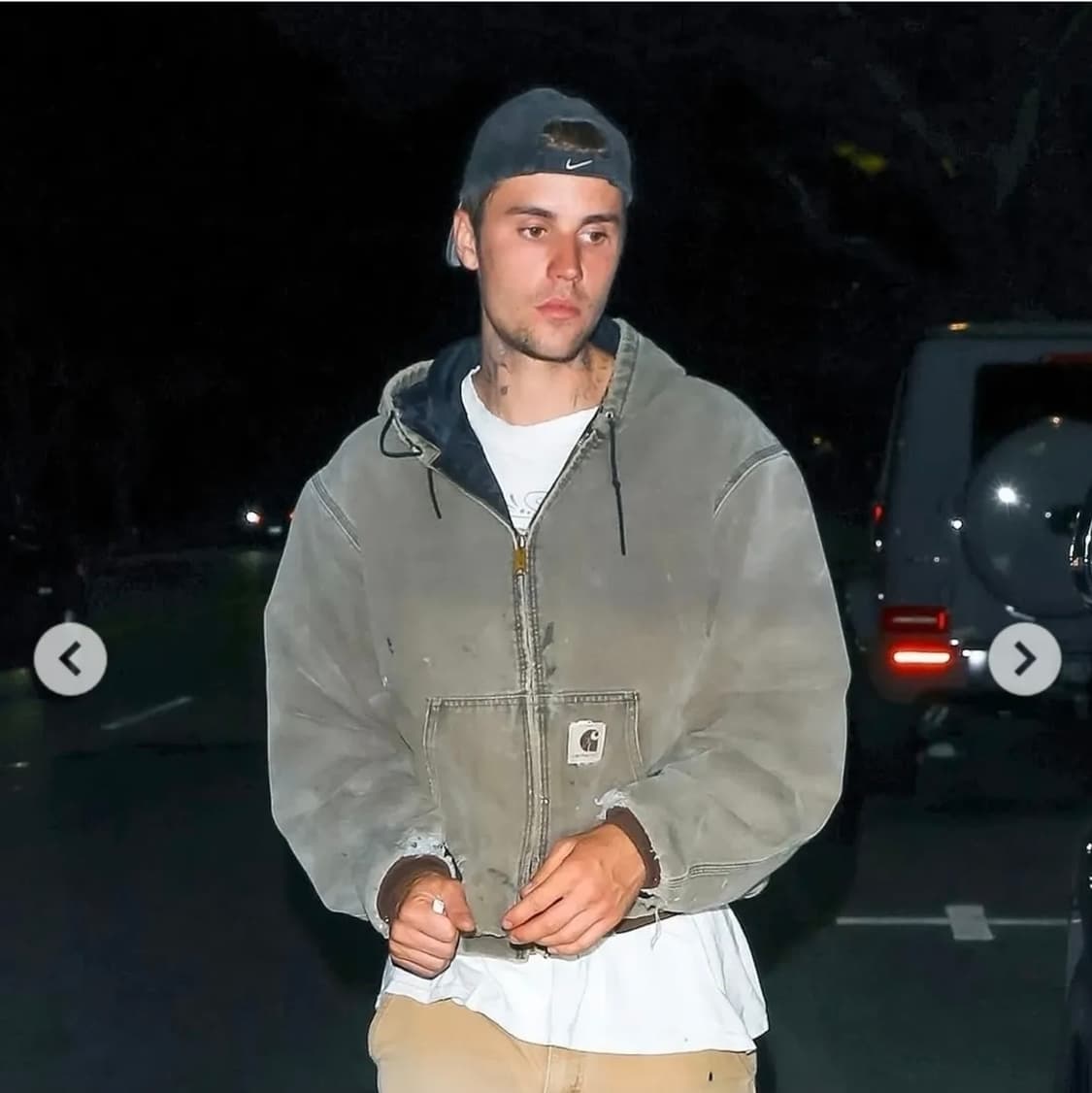 00's 칼하트 디스트레스드 덕 액티브 자켓 J130 BRN 정품 상품이미지10