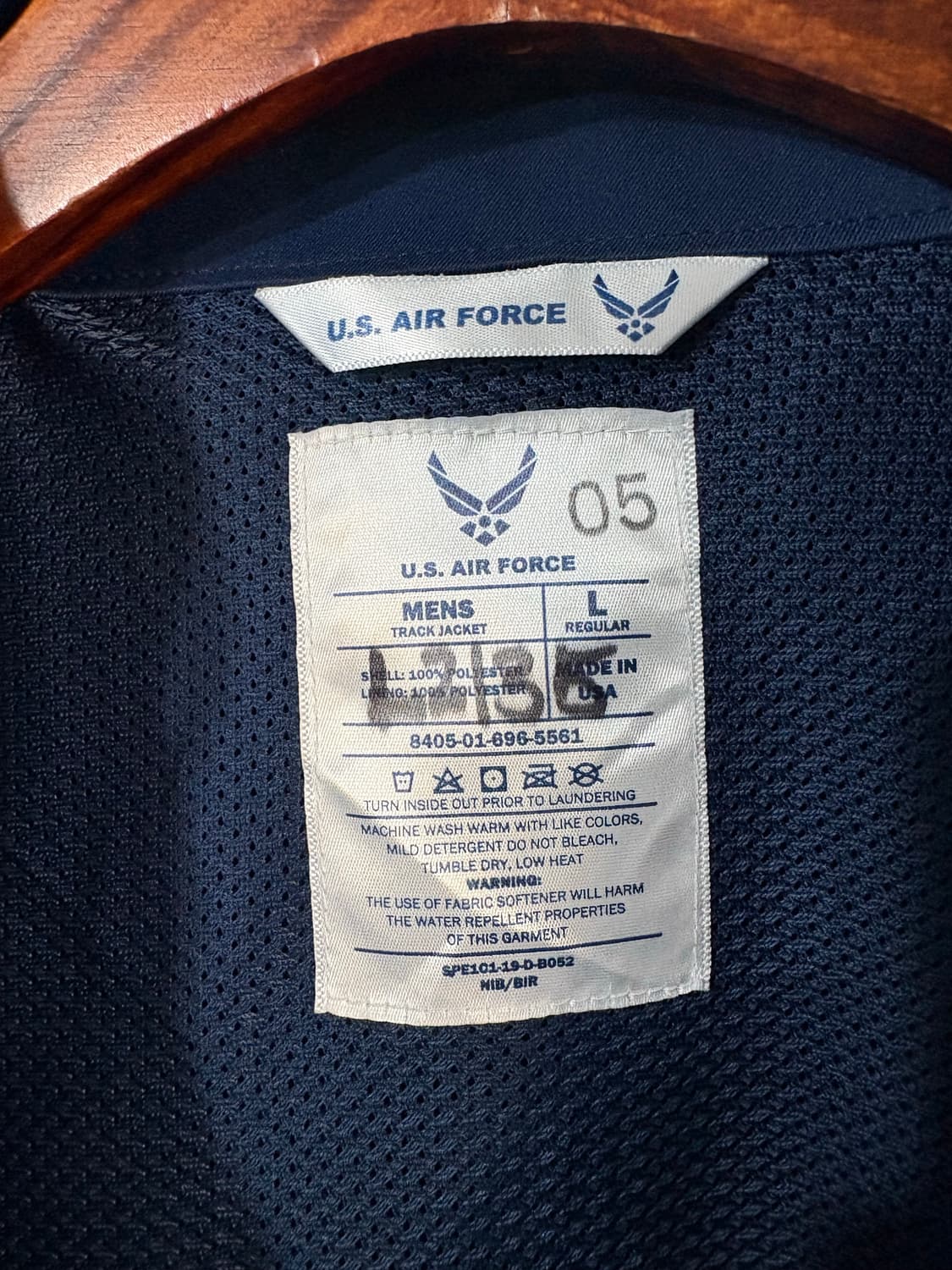 00‘s U.S Air force Track Jacket.  상품이미지2