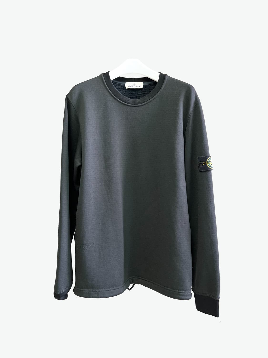 [M/매장판] 스톤아일랜드 나일론 코튼 플리스 맨투맨 상품이미지1