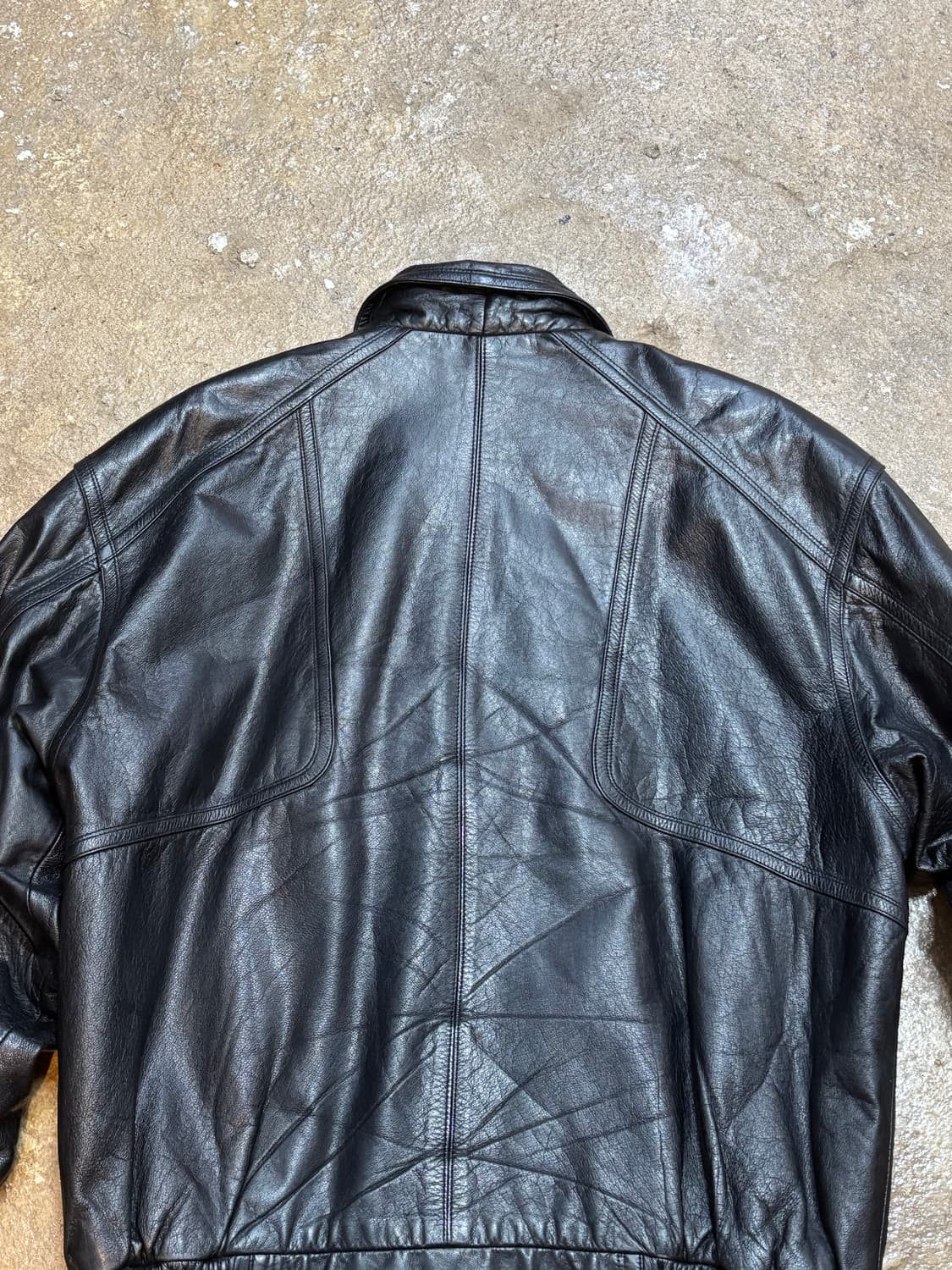 빈티지 가죽 자켓 상품이미지6