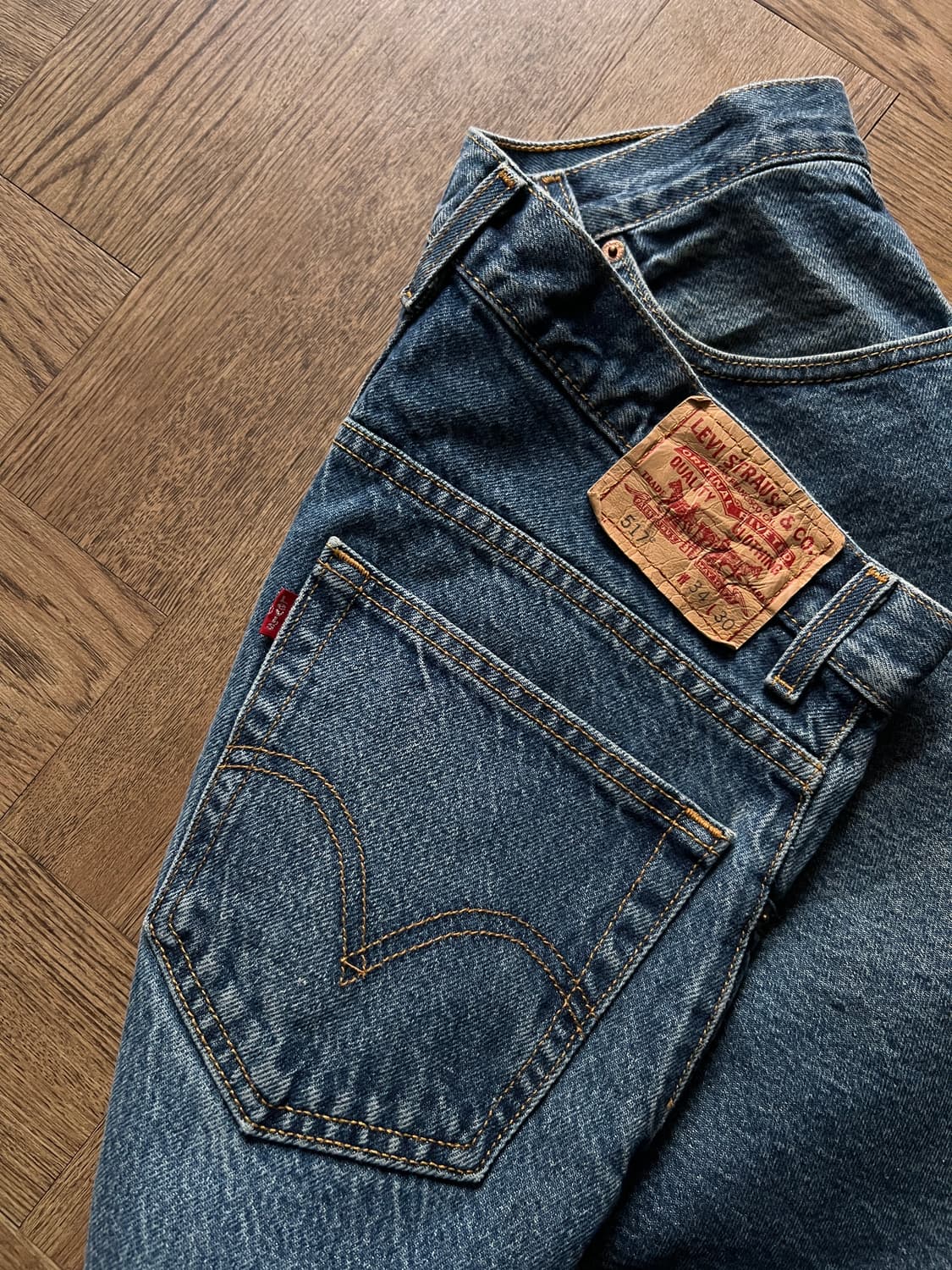 [34]리바이스 517 플레어핏 데님 팬츠 L162 상품이미지8