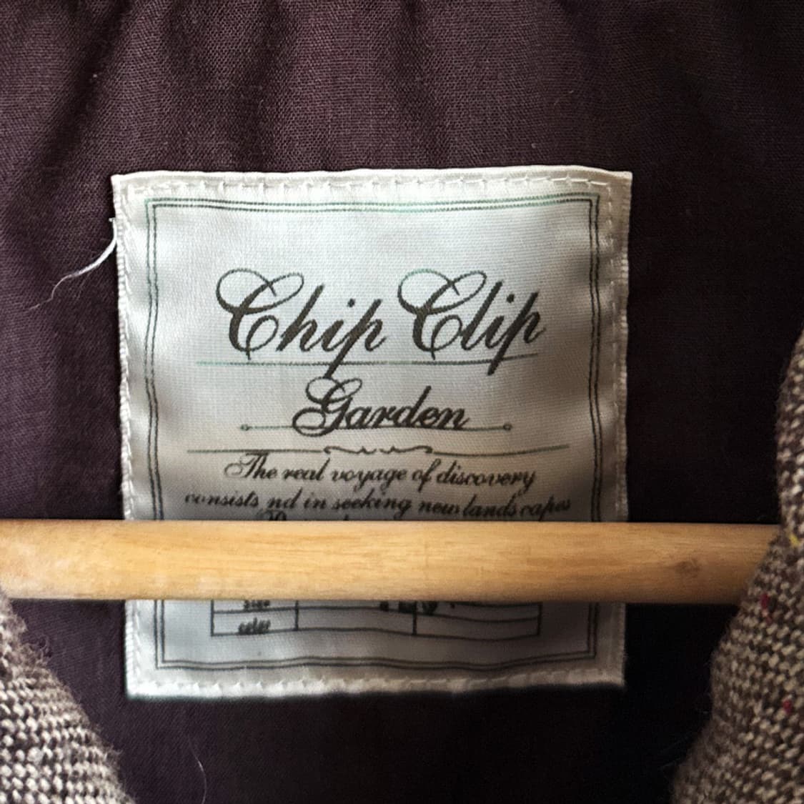 가든 브라운 울 패딩 조끼 상품이미지4