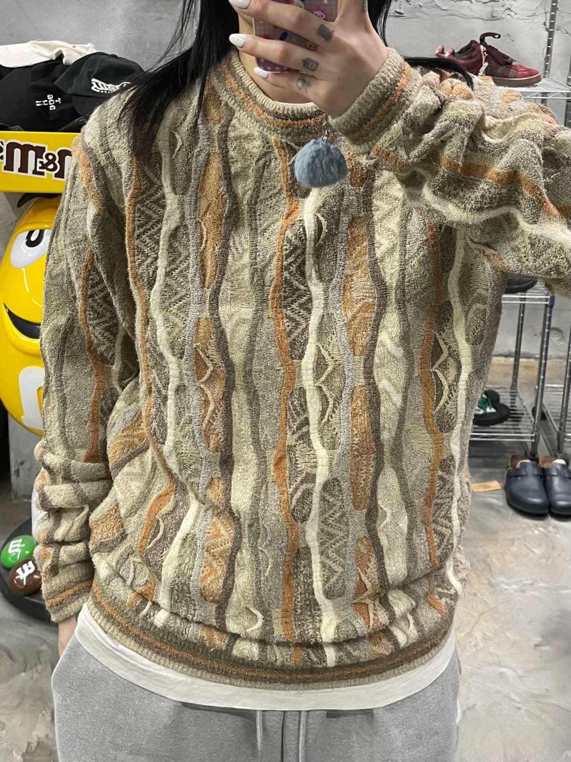 빈티지 케이블 니트 상품이미지6