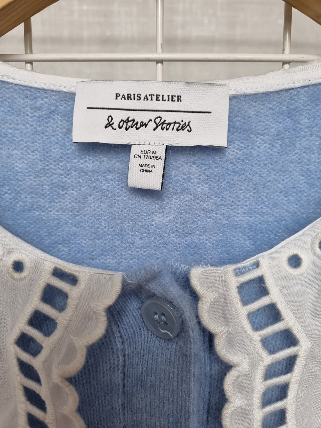 (택포) 앤아더스토리즈 세일러카라 니트가디건  M 상품이미지6