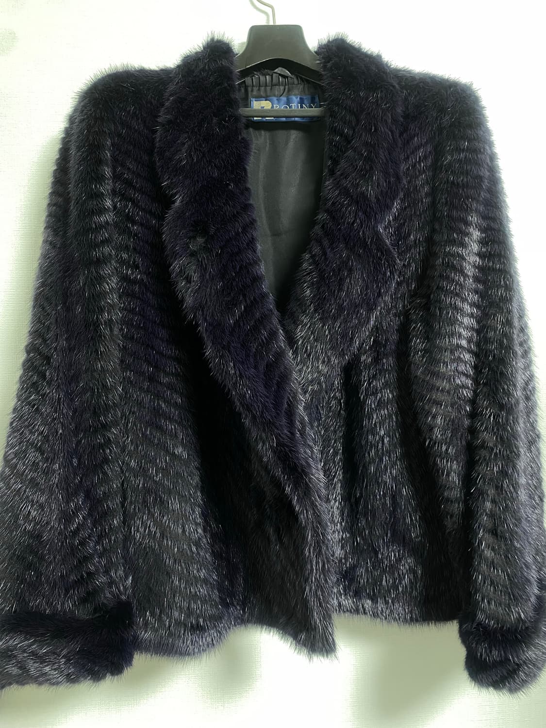 네이비 밍크자켓 상품이미지2