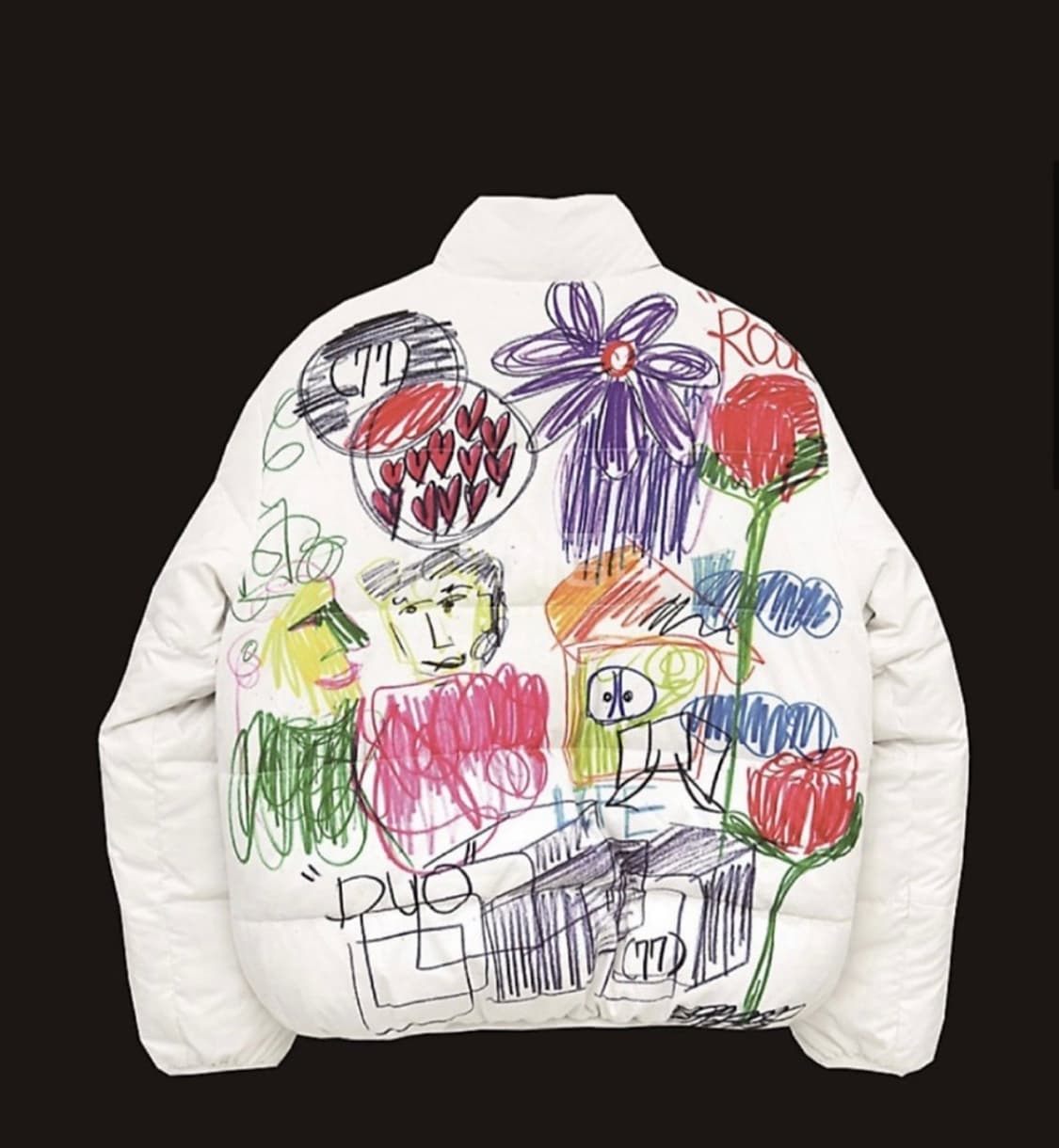 더뮤지엄비지터 x 마뗑킴 리버시블 패딩 모차 탈부착 상품이미지1