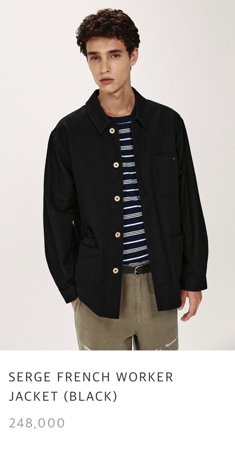 shirter 셔터 프렌치 워크 자켓 25ss 상품이미지2