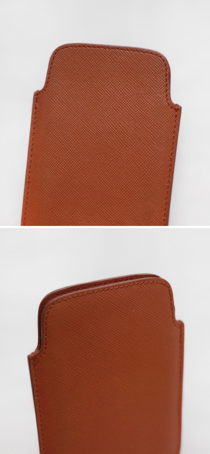 프라다 (PRADA) 삼각로고 사피아노 레더 카드.명함 폰케이스 상품이미지5