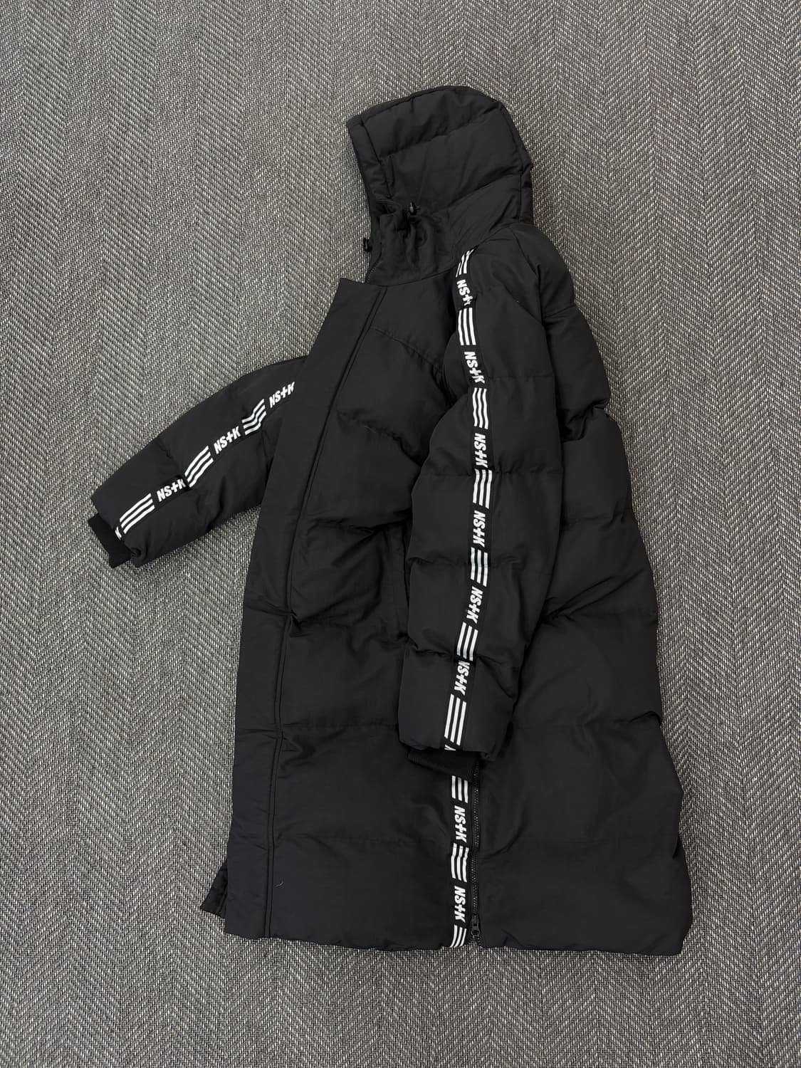 네스티킥 롱패딩 블랙 상품이미지1