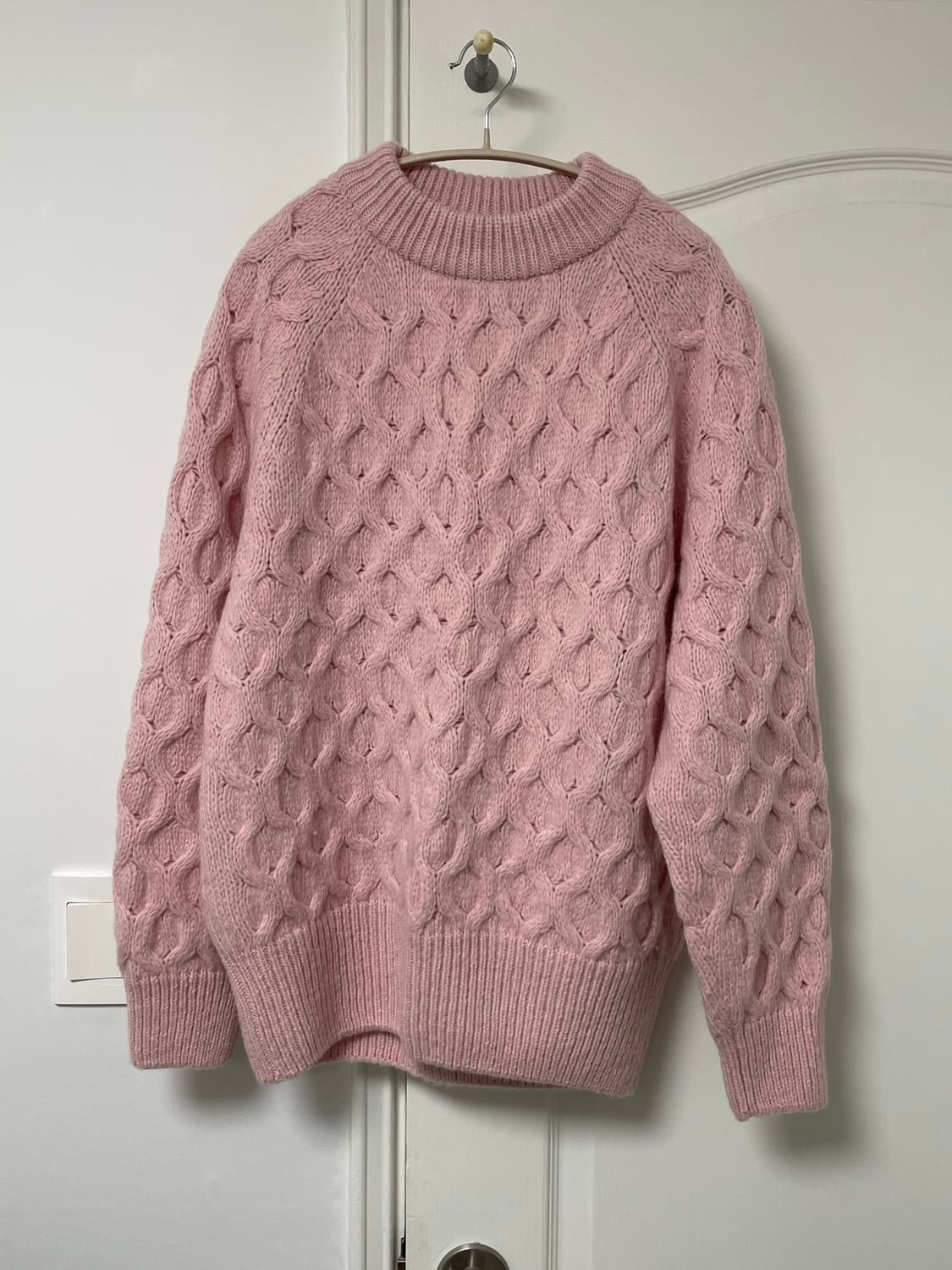 Sefr 세퍼 알란 베이비 알파카 니트 스웨터 L 핑크 상품이미지6