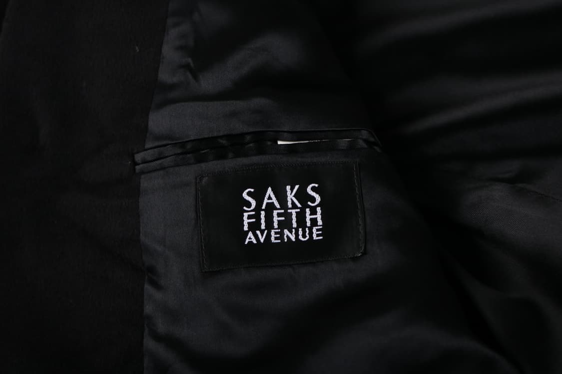 [L] 삭스피프스애비뉴 로로피아나 캐시미어 100% 코트 상품이미지6