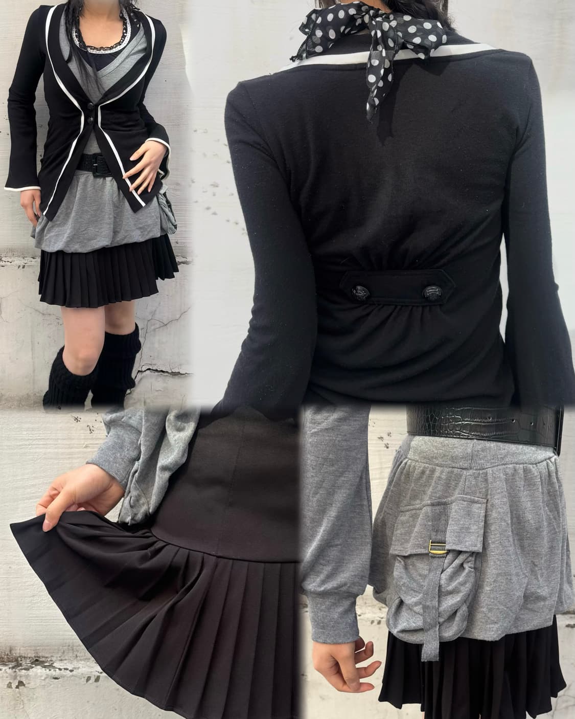 도쿄걸의프레피룩도전기.ˢᴱᵀ🏠 상품이미지4