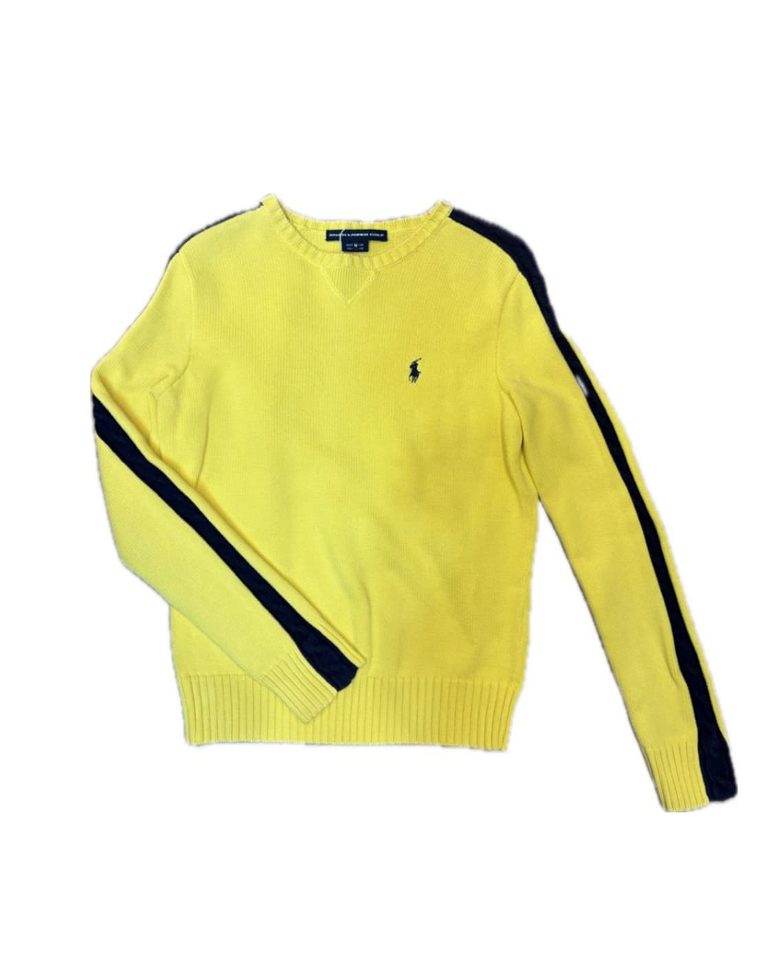 랄프로렌 골프 소매 배색 니트 M 상품이미지2