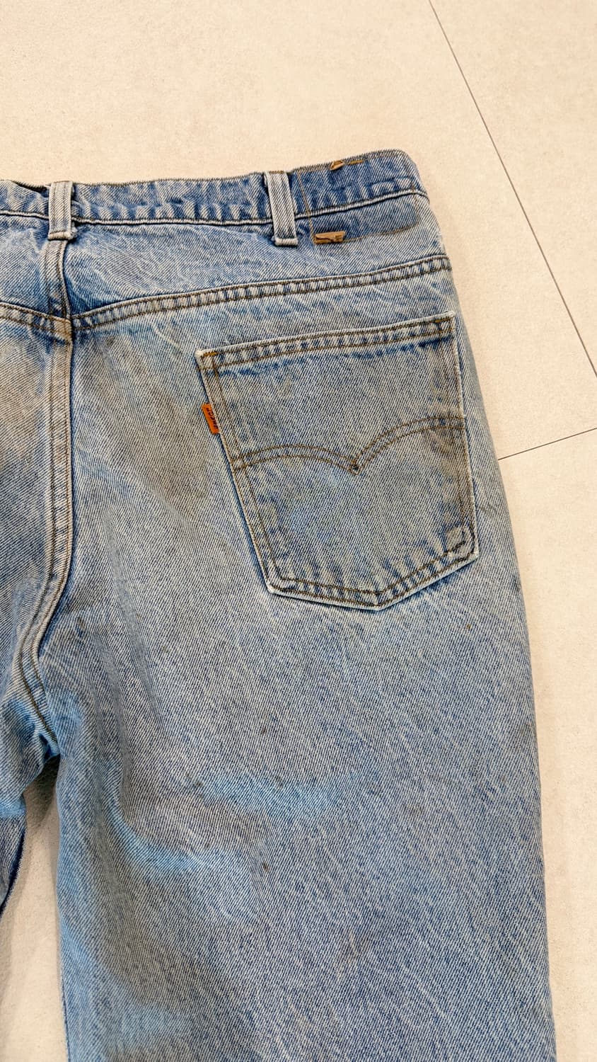 80s 리바이스 517 오렌지탭 디스트레스  상품이미지7