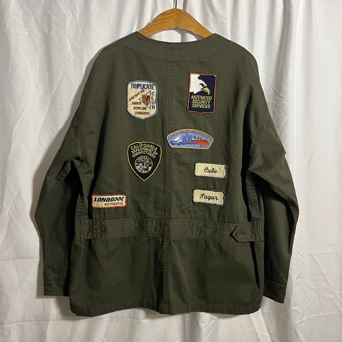 Cube Sugar . 카라리스 패치 코튼자켓 상품이미지2