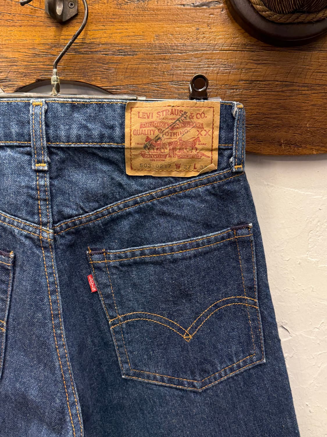 80s 리바이스 503 스트레이트 데님 팬츠 상품이미지3