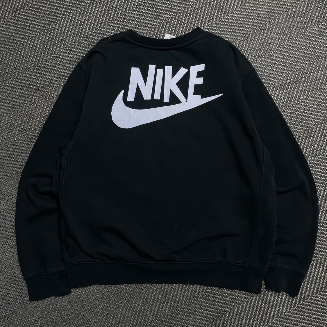 나이키 빅로고 스웻 맨투맨 블랙o 5112 상품이미지1