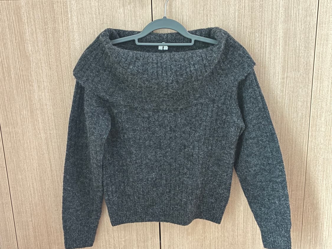 아르켓 오프숄더 니트 스웨터 (34사이즈이신 분 추천) 상품이미지5