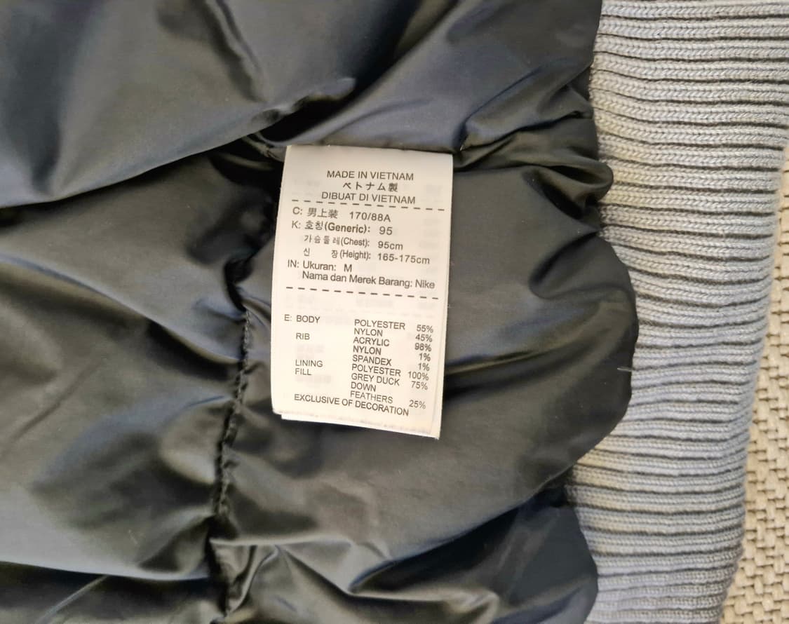 레어 나이키 르브론 제임스 후디드 봄버 ma-1 상품이미지9