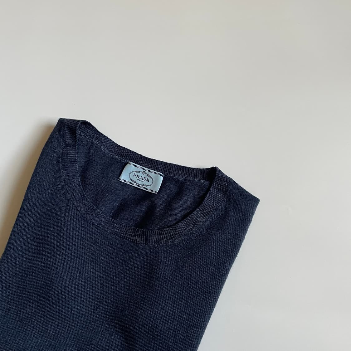 프라다 니트 네이비 40 상품이미지7