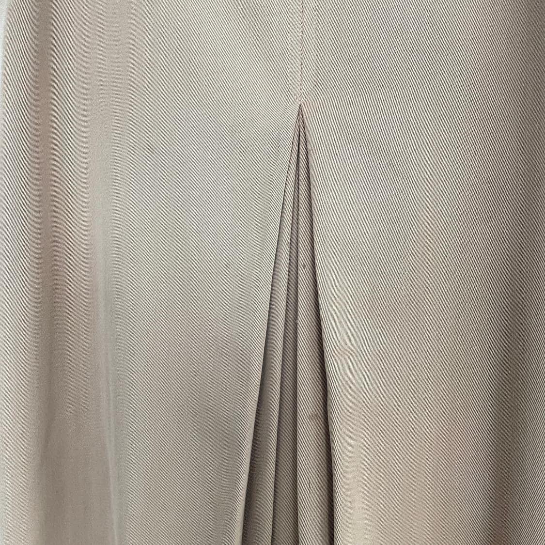 올드 셀린느 마카담 금장 로고 스커트 상품이미지5