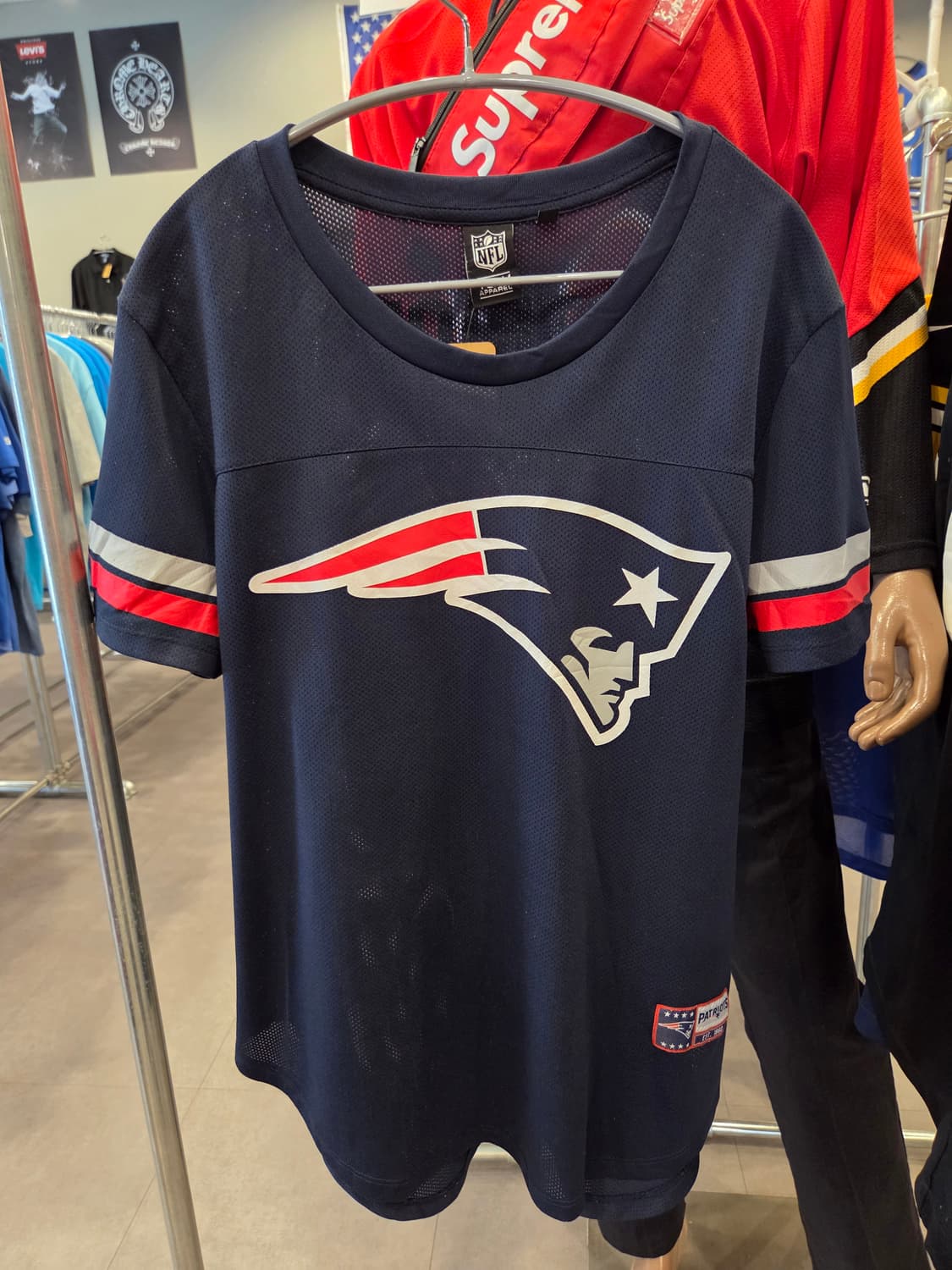 [NFL정품]뉴잉글랜드 패트리어츠 메시V넥저지 상품이미지1