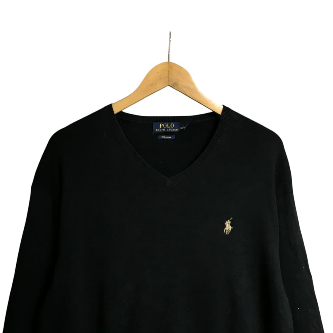 폴로 신형라인 검정 니트 상품이미지2