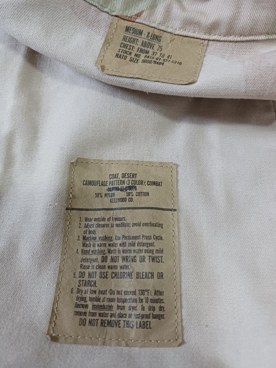 [105] 미군 사막삼색 BDU M-L 상품이미지2