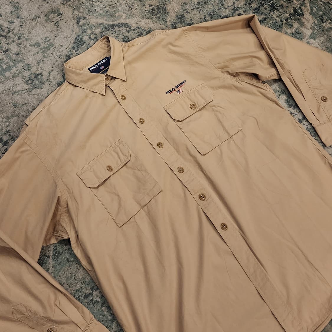 90s 제작 폴로 스포츠 유틸리티셔츠 상품이미지3