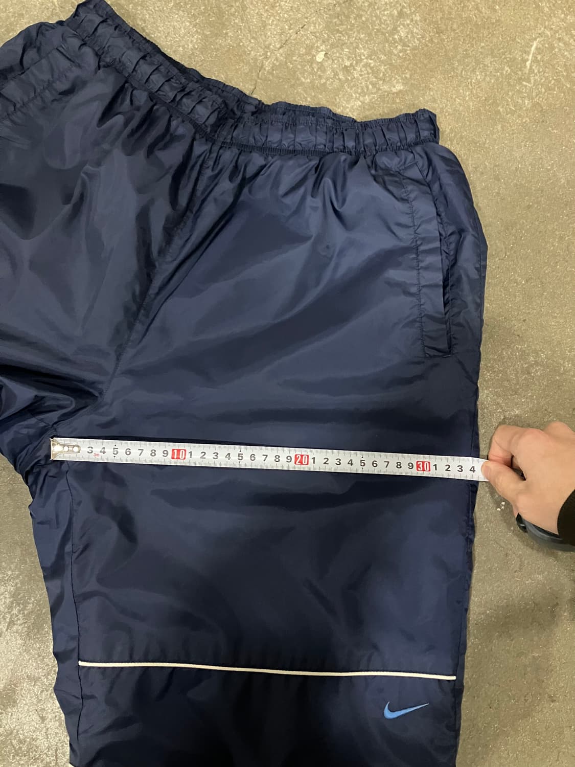 N224 나이키 로고 누빔 팬츠 빈티지 상품이미지5