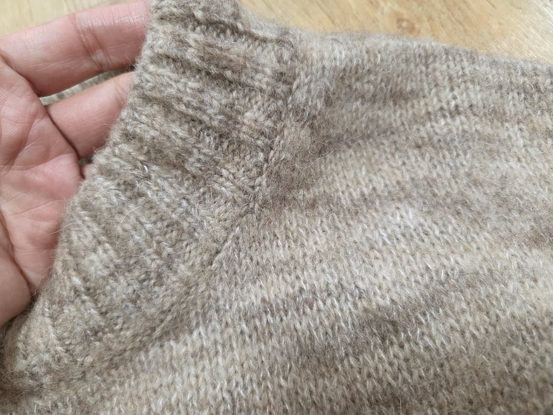 COS 알파카울 루즈핏 크롭니트 44-66 새상품 상품이미지5