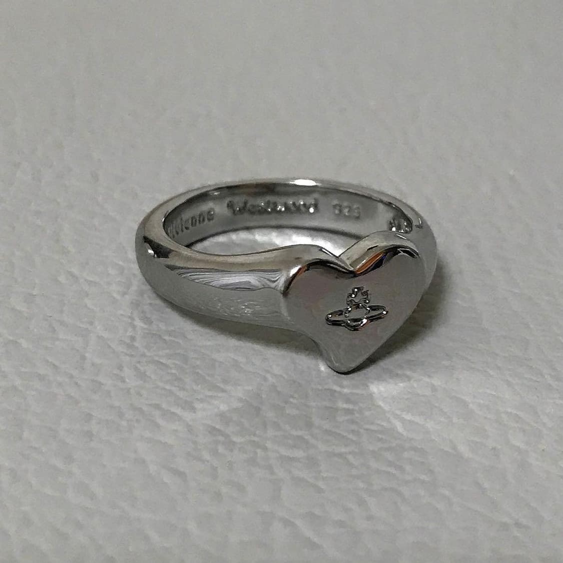 비비안웨스트우드 하트 링 반지 사이즈 s 상품이미지2