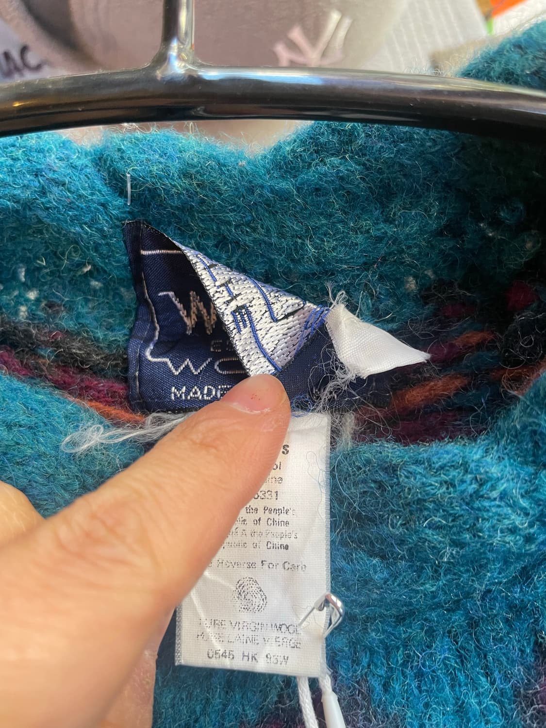 90s Vintage Woolrich Woman Wool Knit 상품이미지7