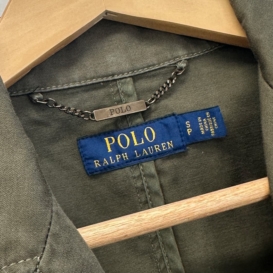 폴로 랄프로렌 밀리터리 자켓 야상 점퍼 카키 국내 매장판 여성 S 상품이미지7