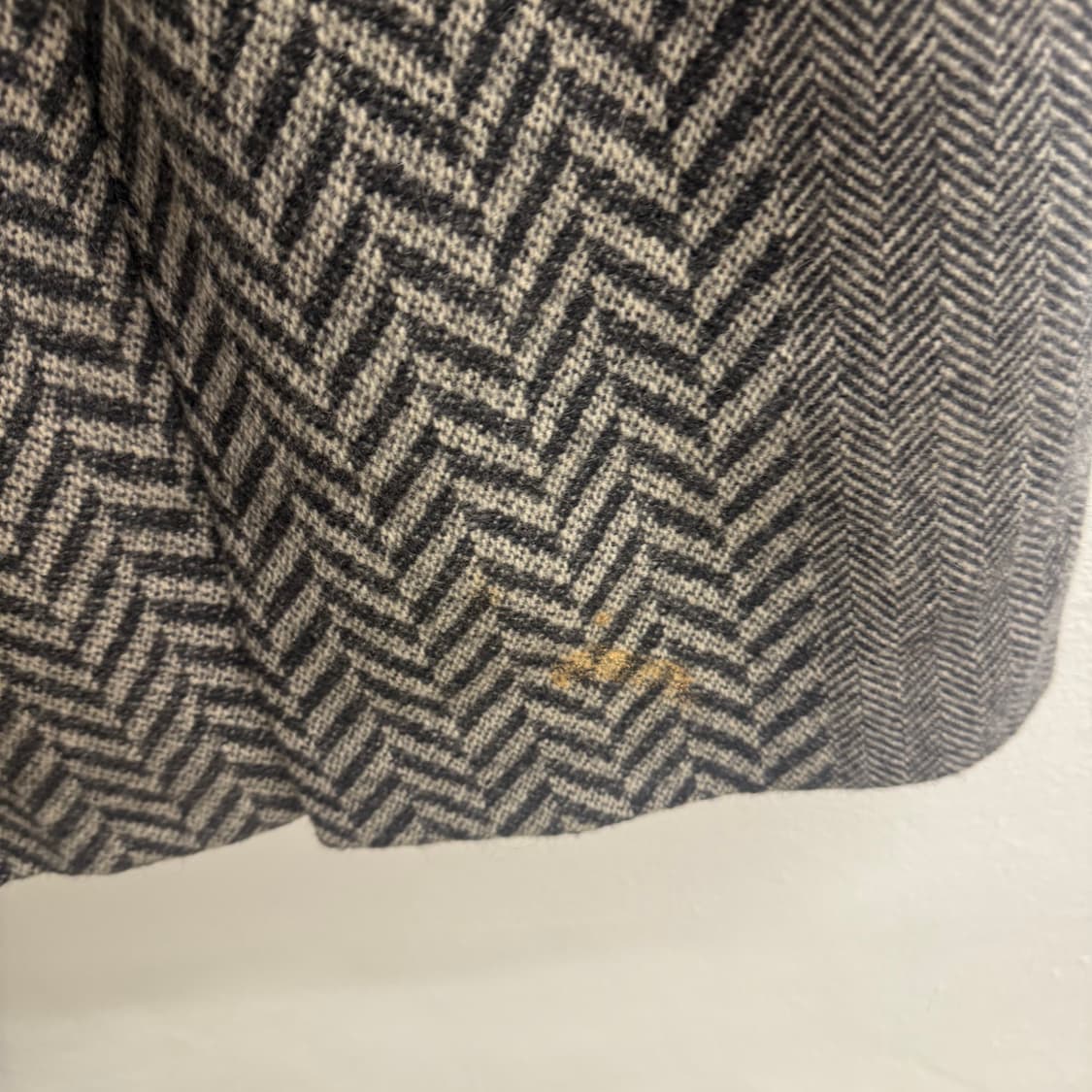 Made in 잉글랜드 아쿠아큐스텀 런던 헤링본 롱 코트 os 상품이미지3