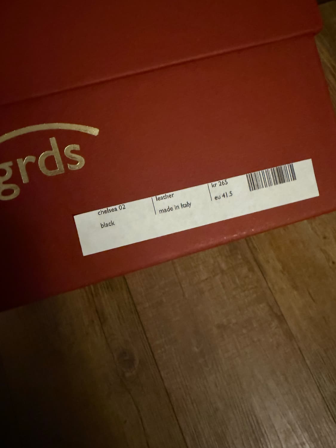 그라더스 첼시부츠 02 블랙 265 상품이미지6