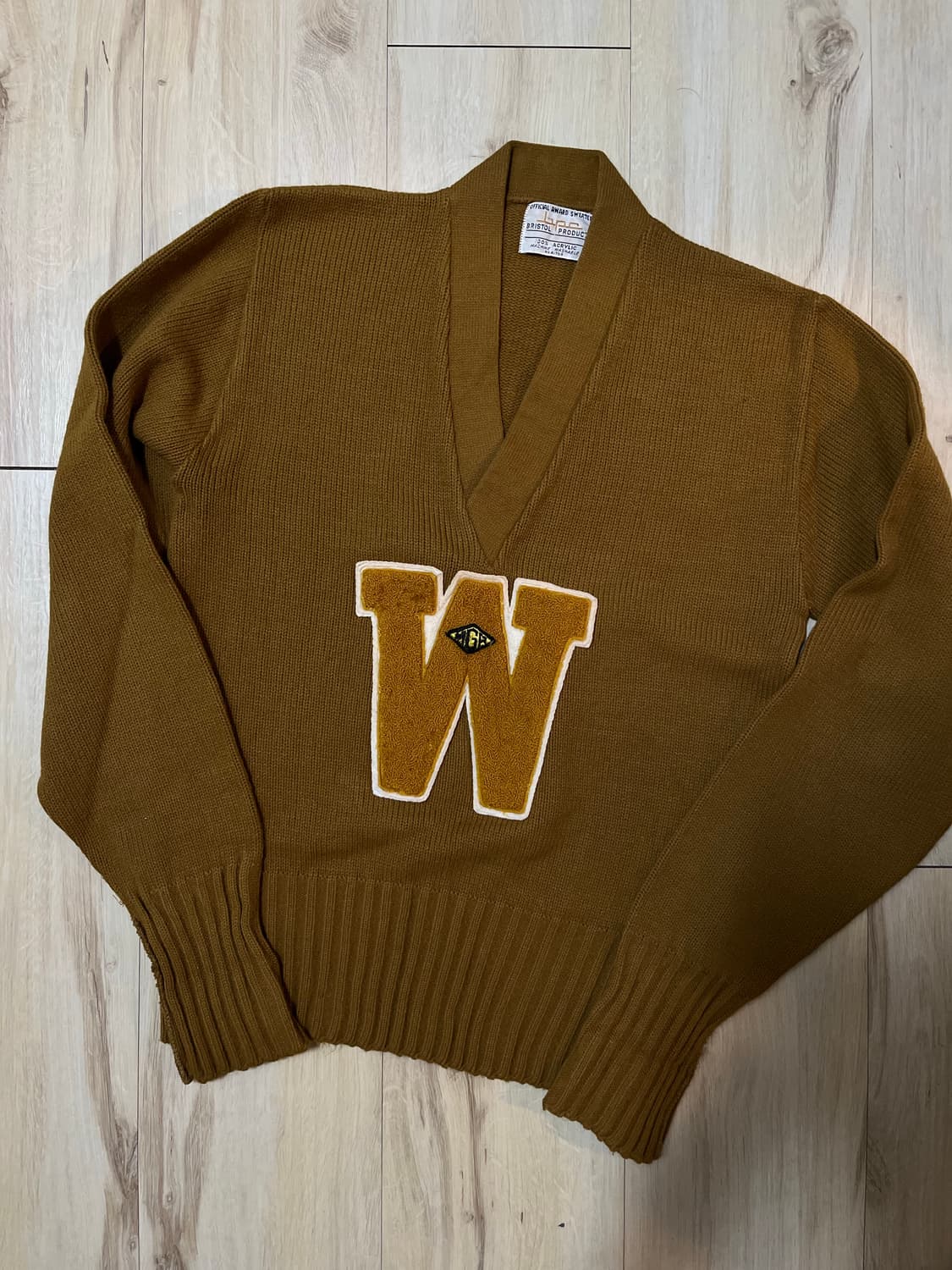 70s 레터맨 스웨터 상품이미지1