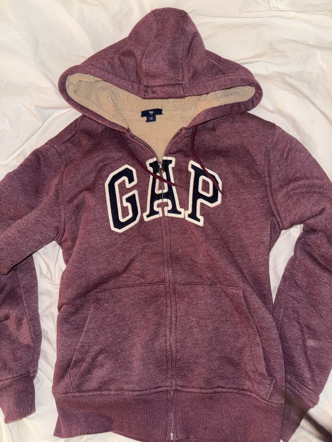 GAP 갭 뽀글이 후드집업 희귀 상품이미지2